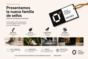 NOVEX revoluciona la certificación del calzado con cuatro nuevos sellos de valor añadido