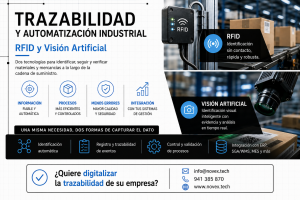 RFID y Visión Artificial: la trazabilidad inteligente para una industria más eficiente
